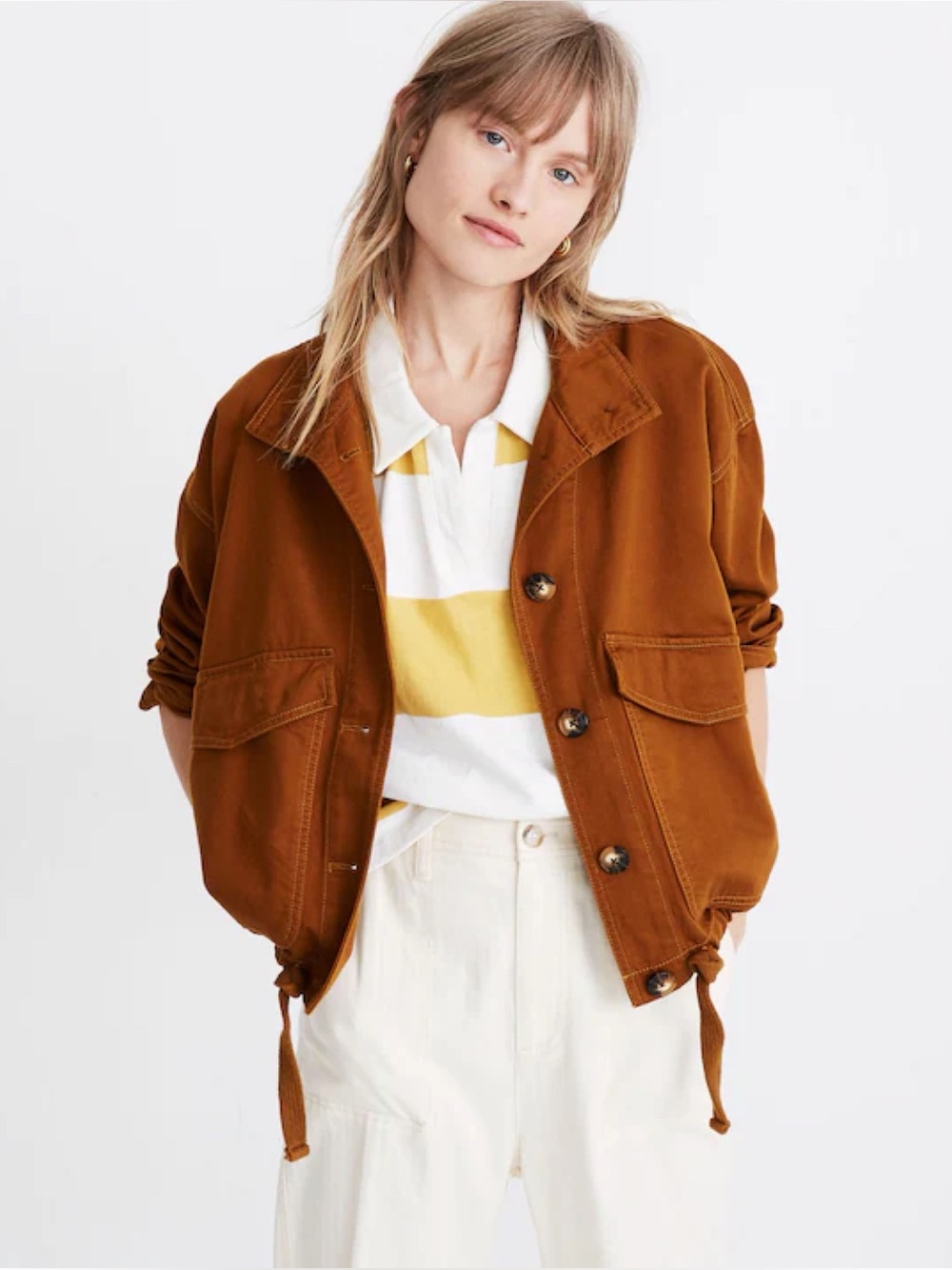 Madewell Beachmont Jacket in Dried Cedar